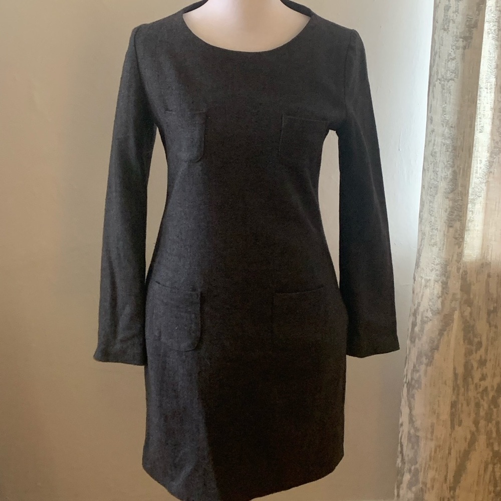 Gray suit dress